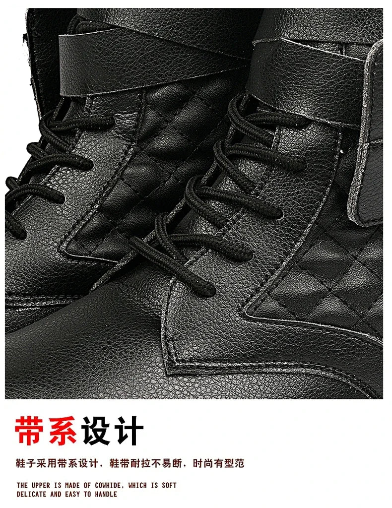Bottines Homme Casual Hiver - Sneakers Montantes Zip Confort