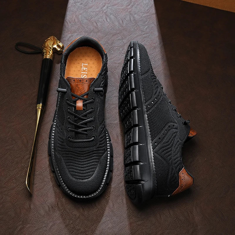 Brogues Homme Style Britannique - Mocassins Casual Respirants Été