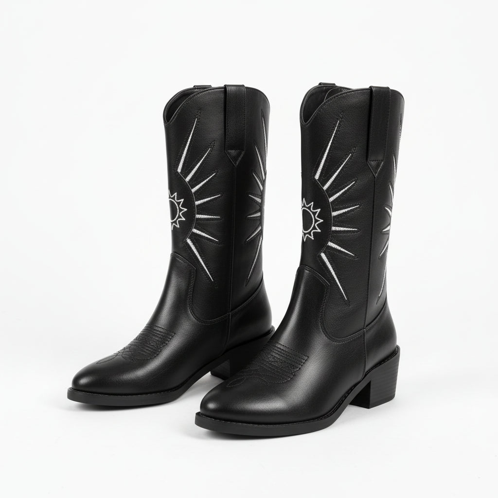 Bottines Femme Talons Moyens - Fashion Hiver 2024 Élégantes Sexy