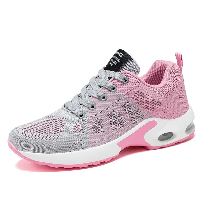 Sneakers Femme Été Coussin Air - Plateforme Mesh Respirantes Légères