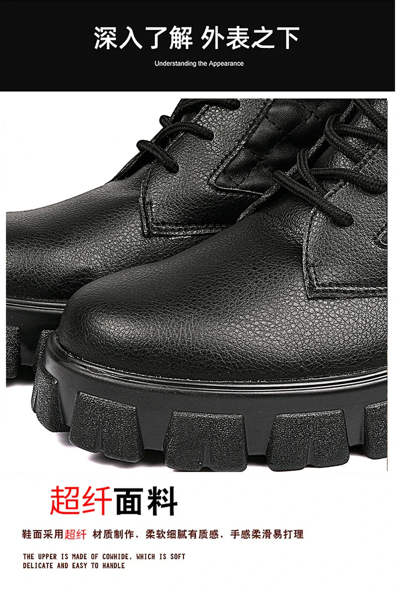 Bottines Homme Casual Hiver - Sneakers Montantes Zip Confort