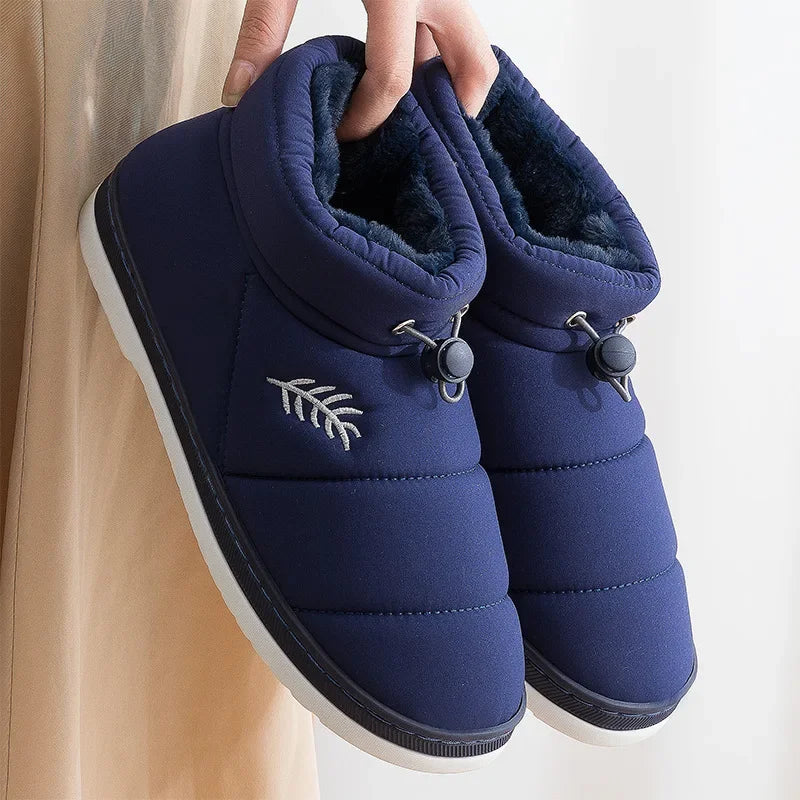 Bottes Neige Femme Hiver - Imperméables Fourrées Chaudes Confort