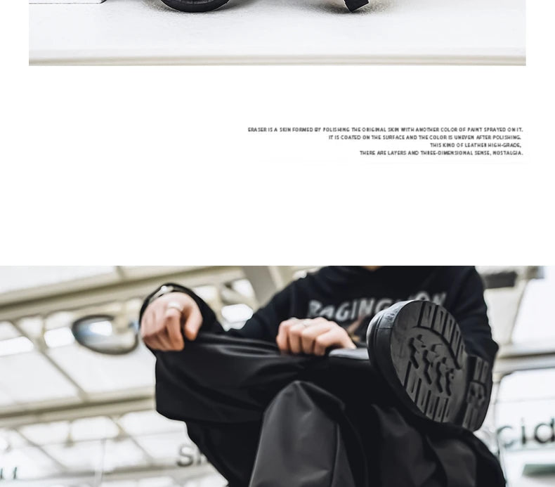 Bottines Chelsea Homme 2025 - Plateforme Outdoor Antidérapantes Printemps