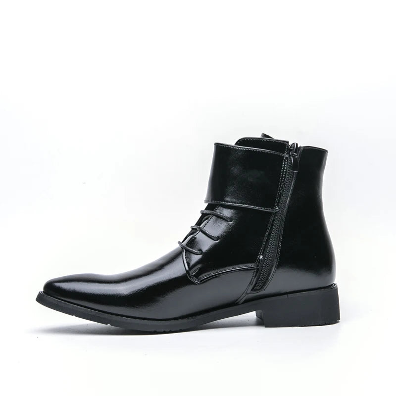 Bottines Chelsea Homme - Business Outdoor Bout Pointu Semelles Résistantes