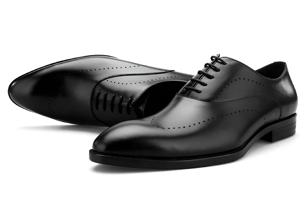 Chaussures Oxford Homme Cuir 2024 - Artisanales Business Élégantes