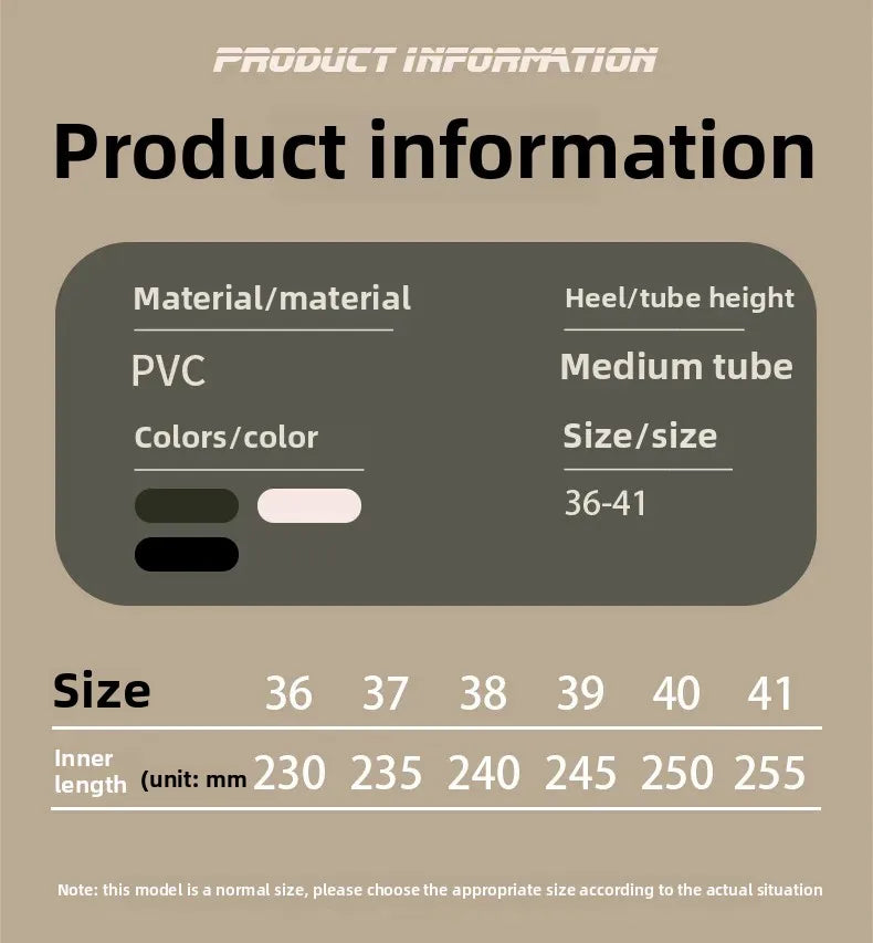 Bottes Pluie Femme Chelsea - Imperméables Semelle Épaisse Tendance