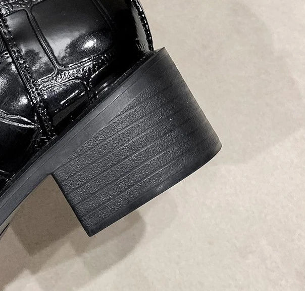 Bottines Chelsea Femme Noires - Talons Moyens Élégantes Tendance 2025