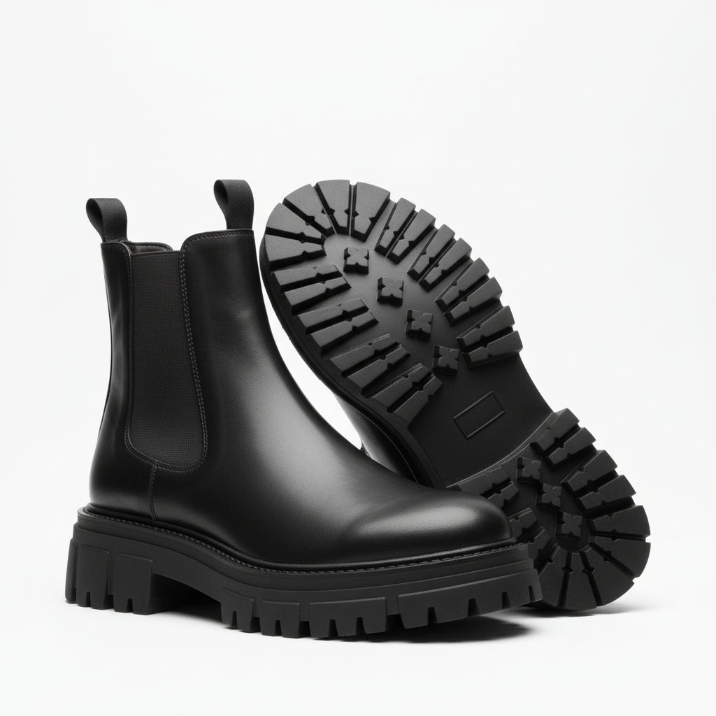 Bottines Chelsea Homme 2025 - Plateforme Outdoor Antidérapantes Printemps