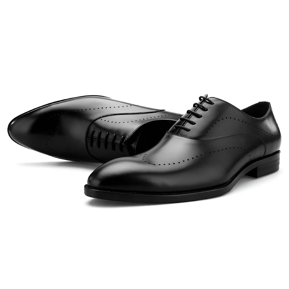 Chaussures Oxford Homme Cuir 2024 - Artisanales Business Élégantes