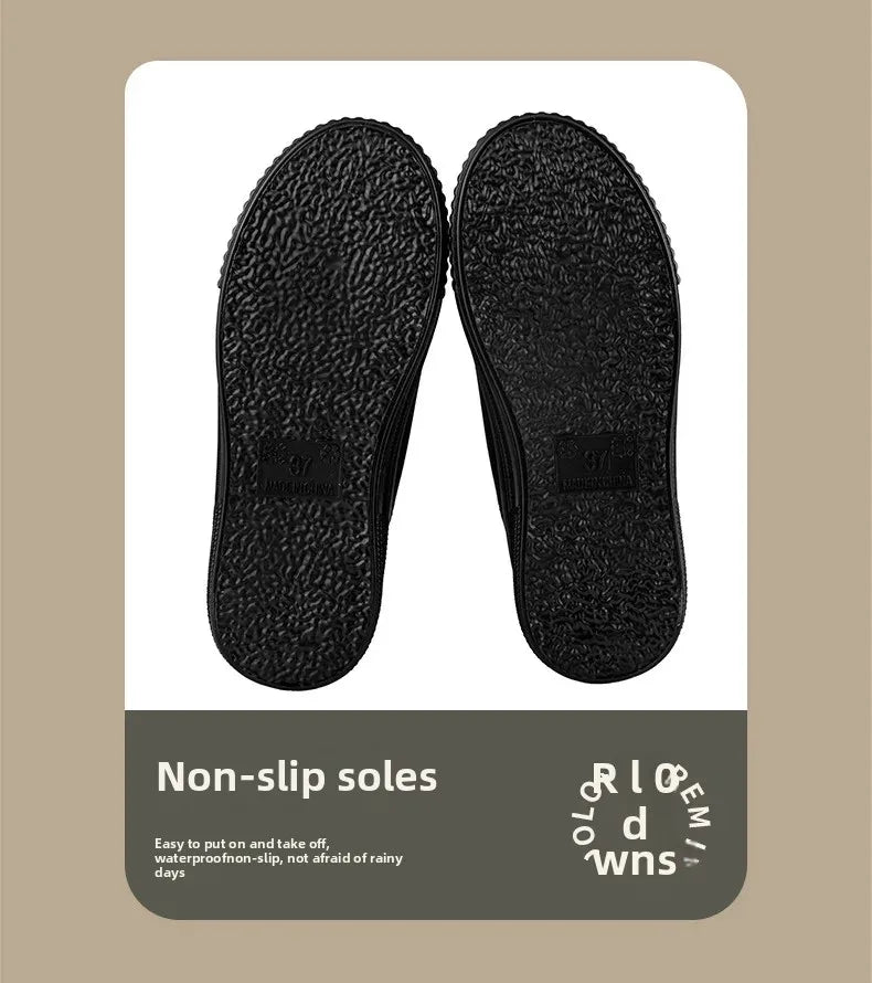 Bottes Pluie Femme Chelsea - Imperméables Semelle Épaisse Tendance