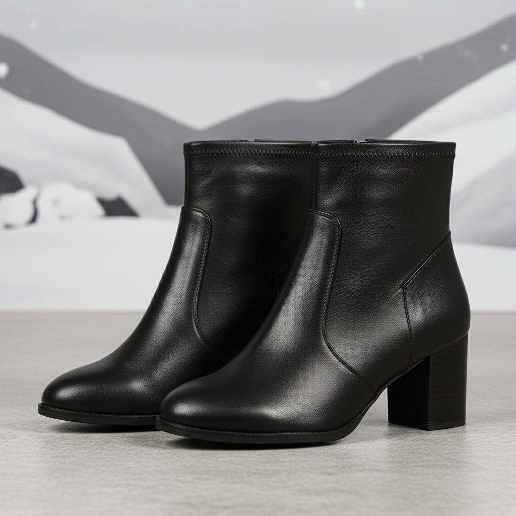 Bottines Femme Talons Moyens - Fashion Hiver 2024 Élégantes Sexy